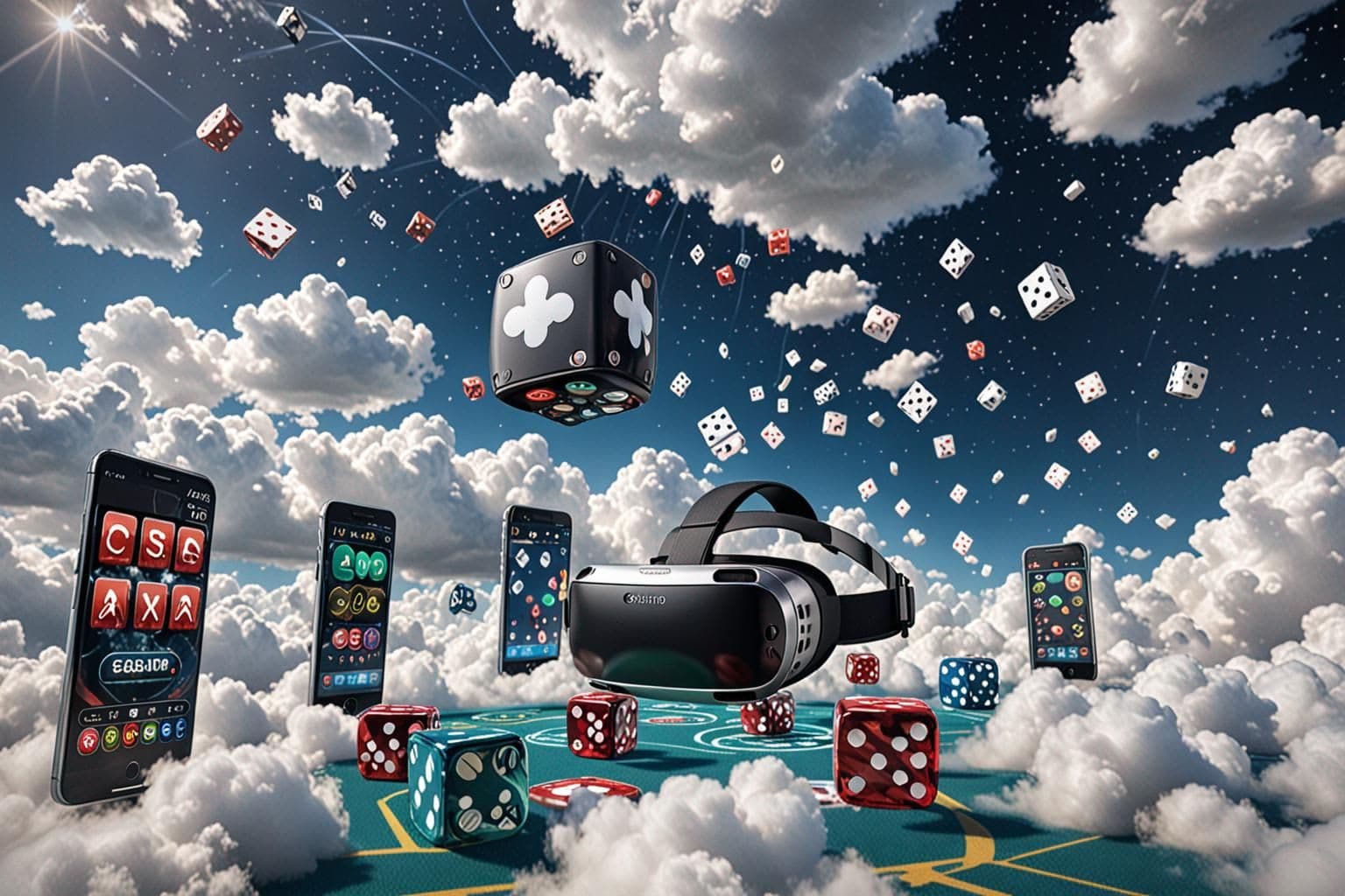 Mākoņspēļu revolucionārā ietekme uz tiešsaistes kazino nozari image