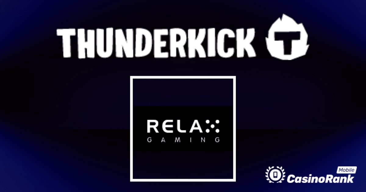 Thunderkick pievienojas arvien pieaugošajai programmai, ko nodrošina Relax Studio