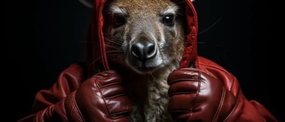 Sasniedziet boksa spēles virsotni Stakelogic Kangaroo King