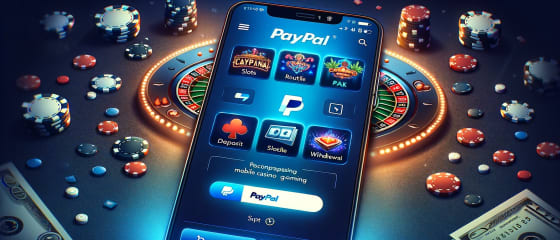 Spēlējot PayPal kazino mobilajā ierīcē