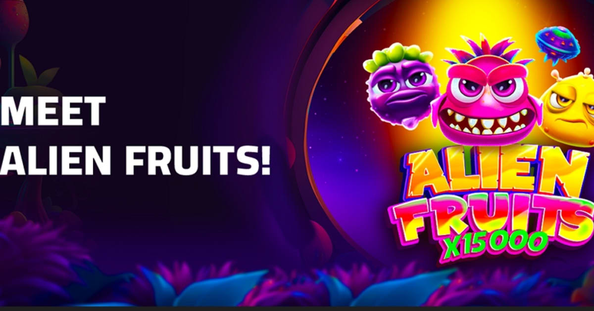 BGaming debitē Alien Fruits slots ar AI ģenerētu grafiku